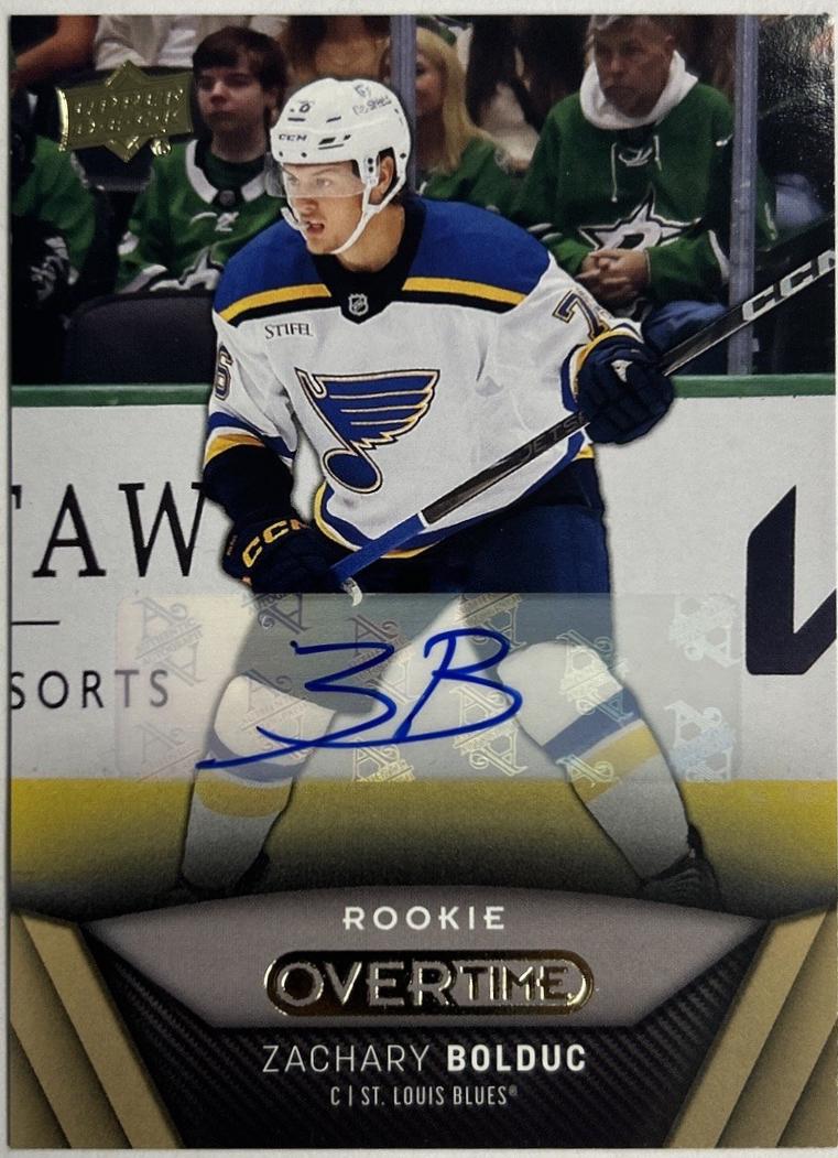 Zachary Bolduc [Gold Foil Autograph] #90