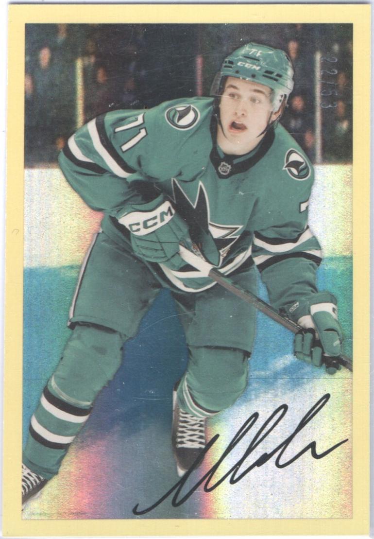 Macklin Celebrini [Rainbow Foil] #7