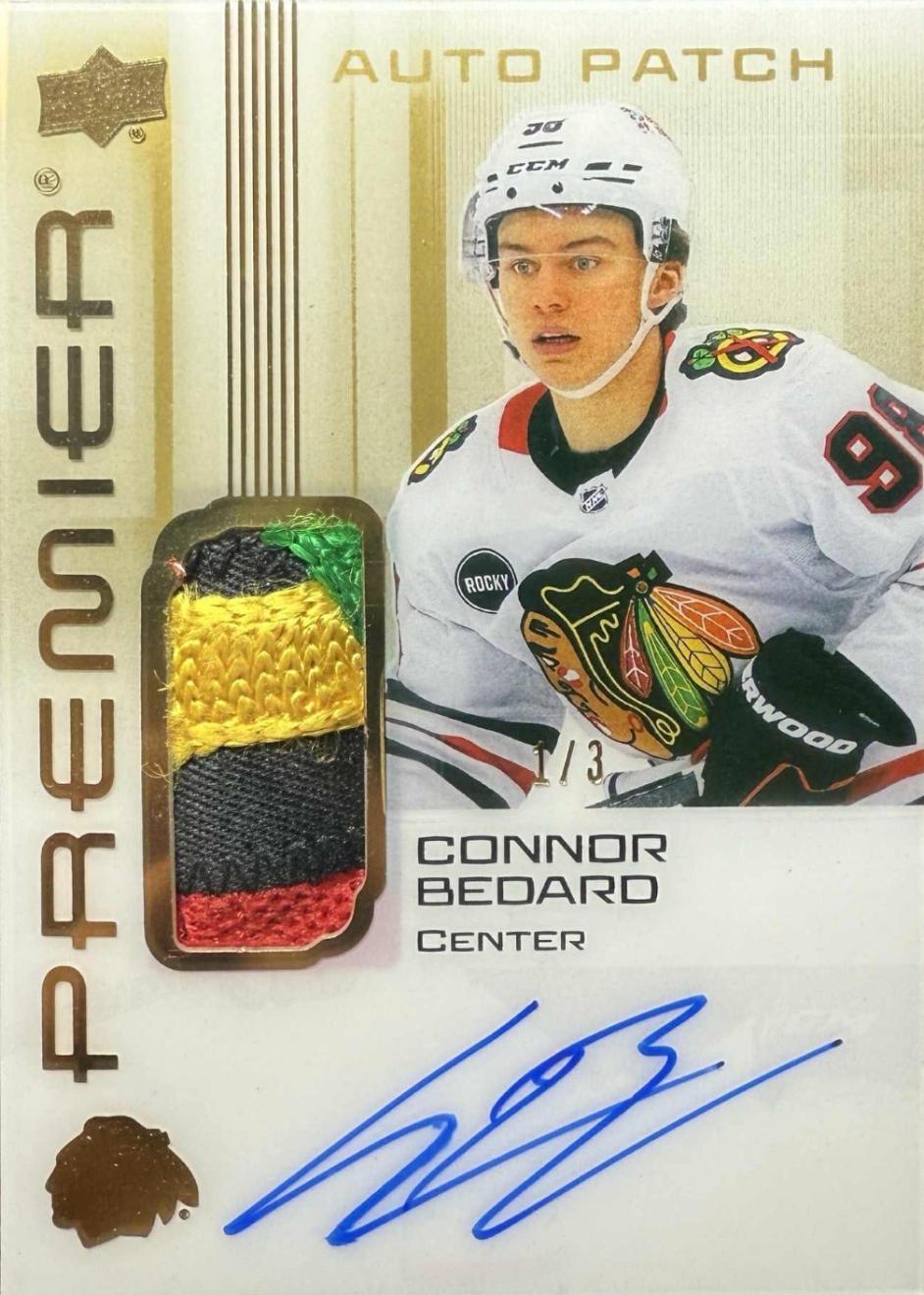 Connor Bedard [Gold] #AV-CB
