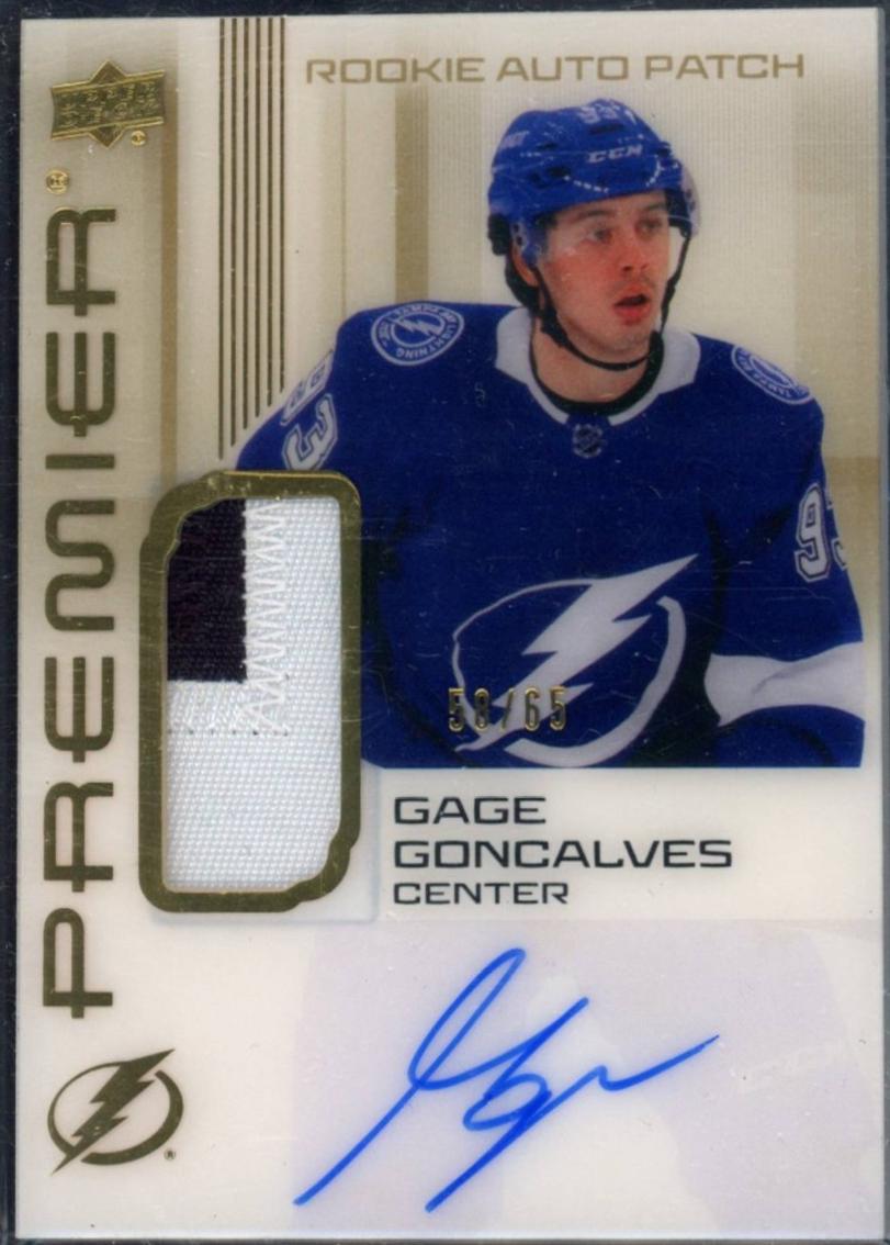 Gage Goncalves [Gold] #AR-GG