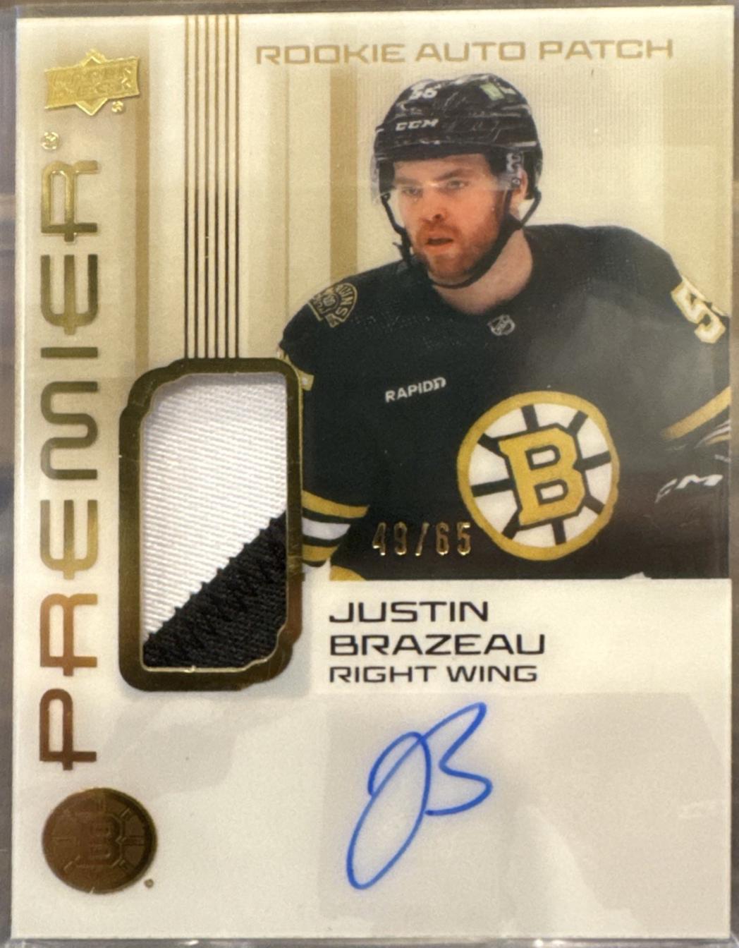 Justin Brazeau [Gold] #AR-BR