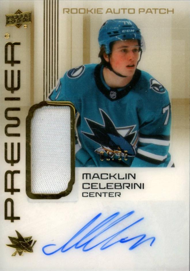 Macklin Celebrini [Gold] #AR-MC
