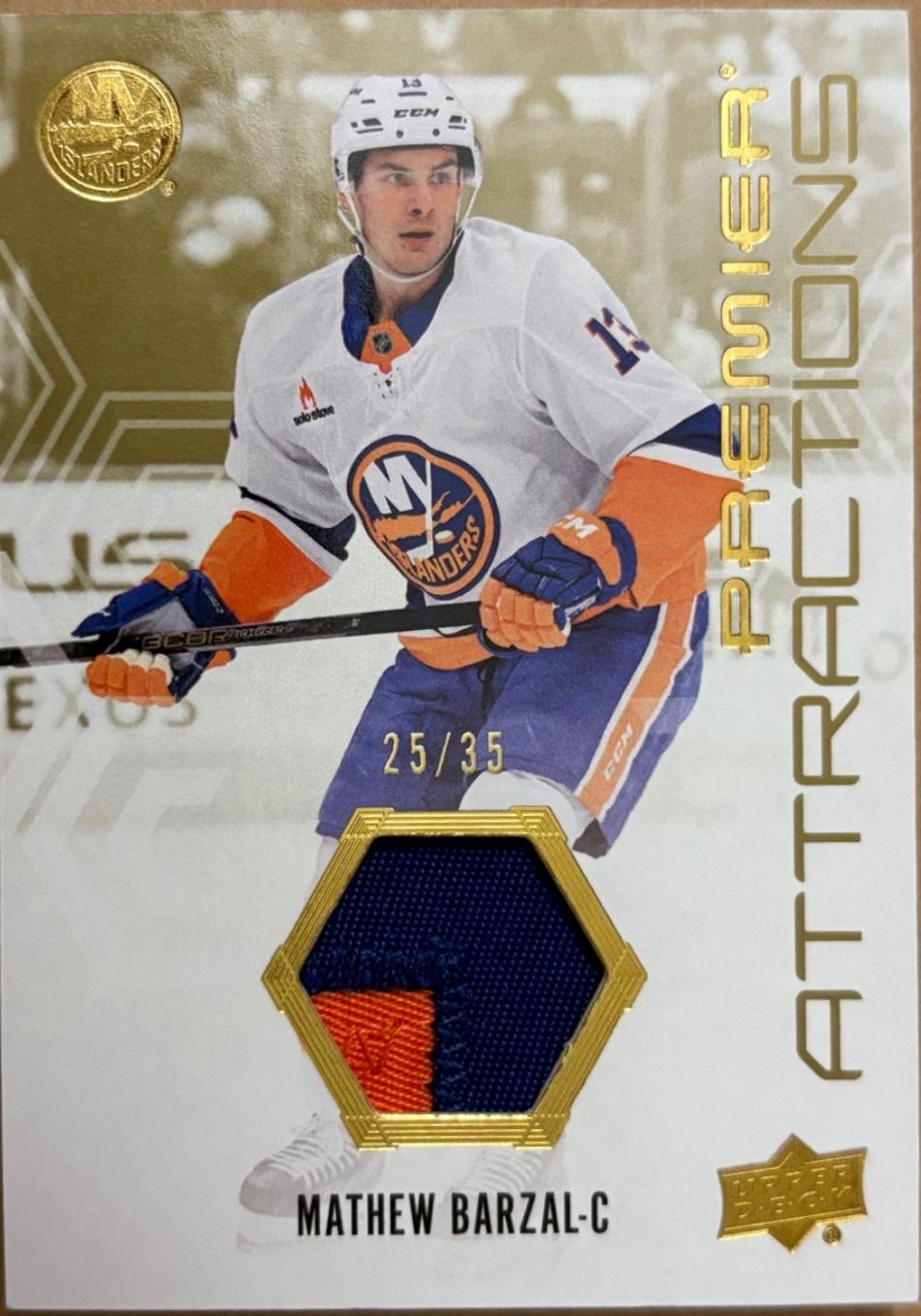 Mathew Barzal [Patch] #PA-MB