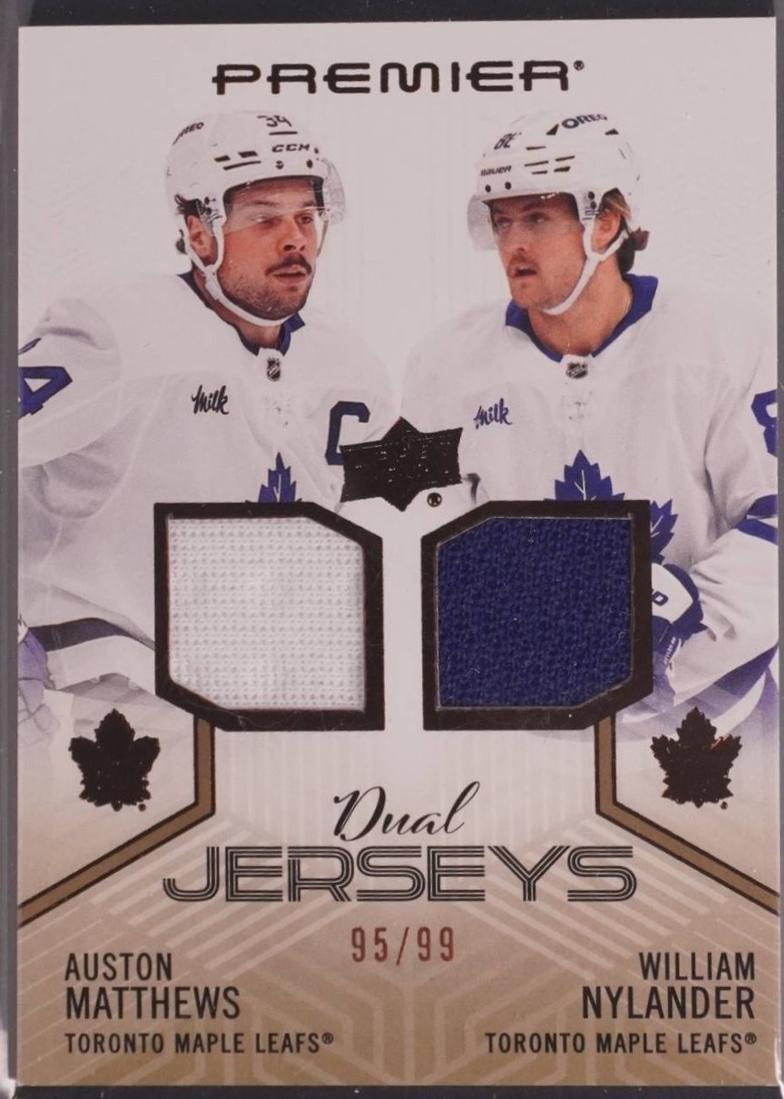 Auston Matthews / William Nylander [Patch] #PD-MN