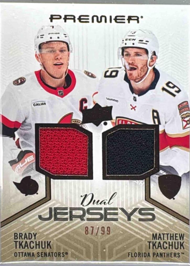 Brady Tkachuk / Matthew Tkachuk [Patch] #PD-TT