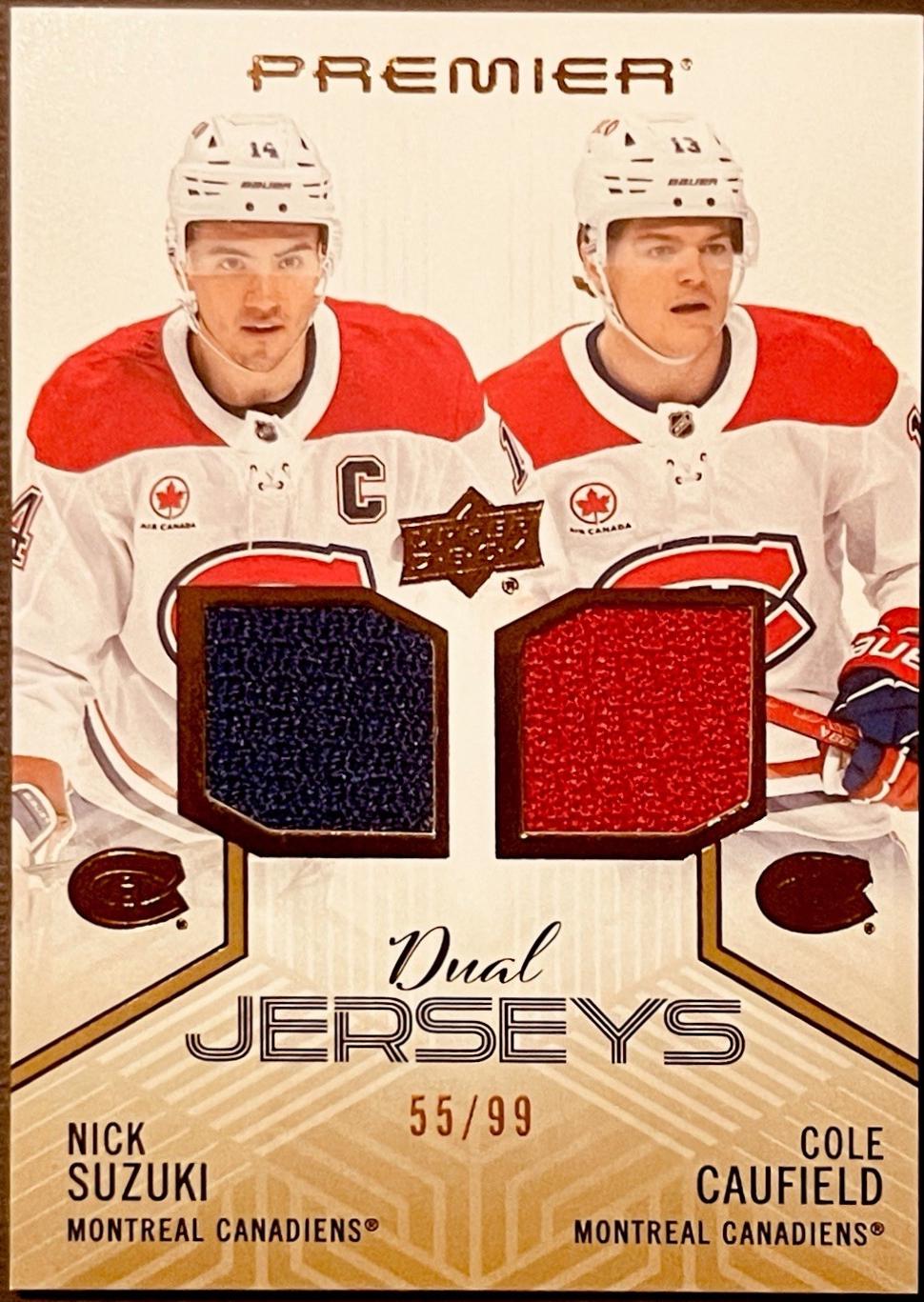 Nick Suzuki / Cole Caufield [Patch] #PD-SC