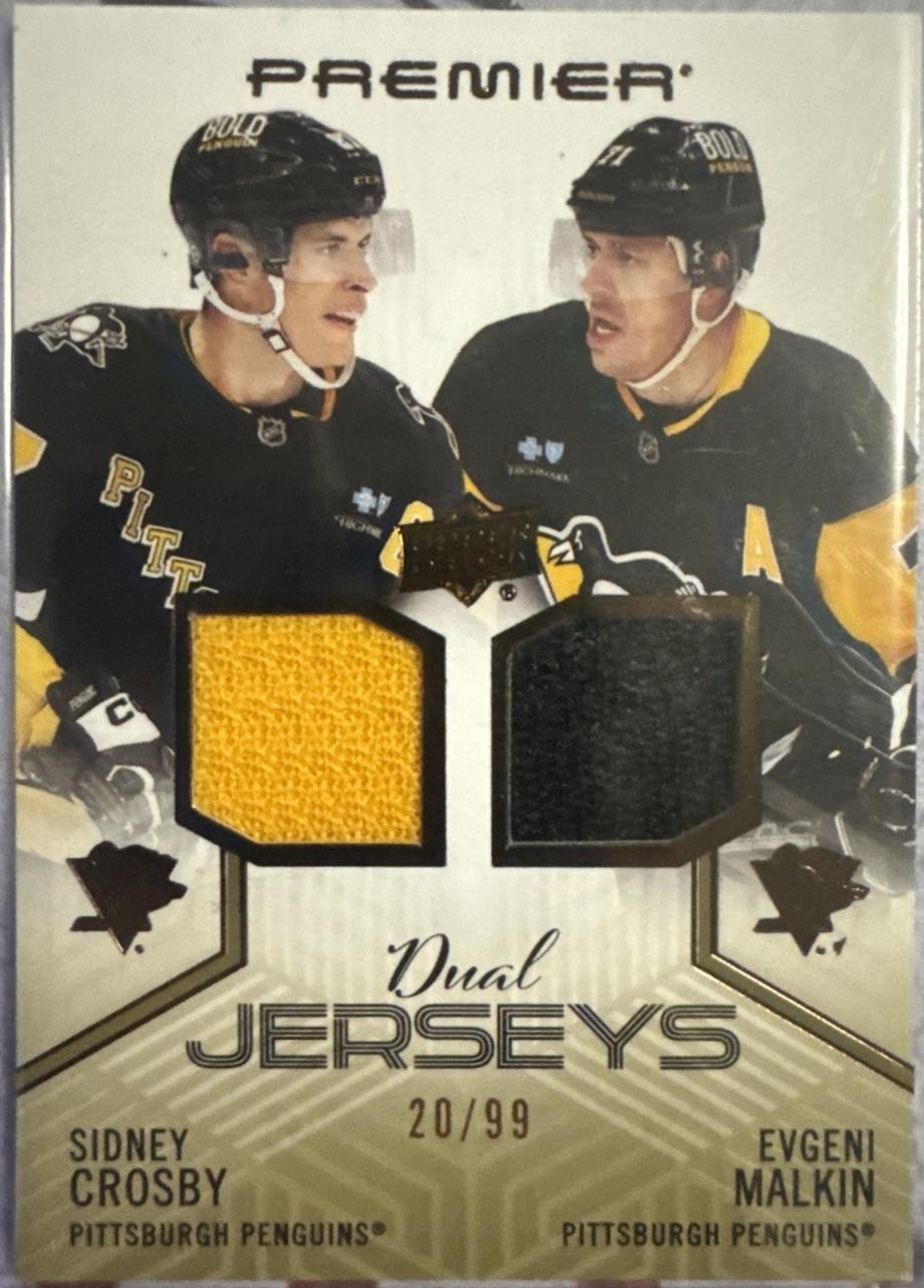 Sidney Crosby / Evgeni Malkin [Patch] #PD-CM