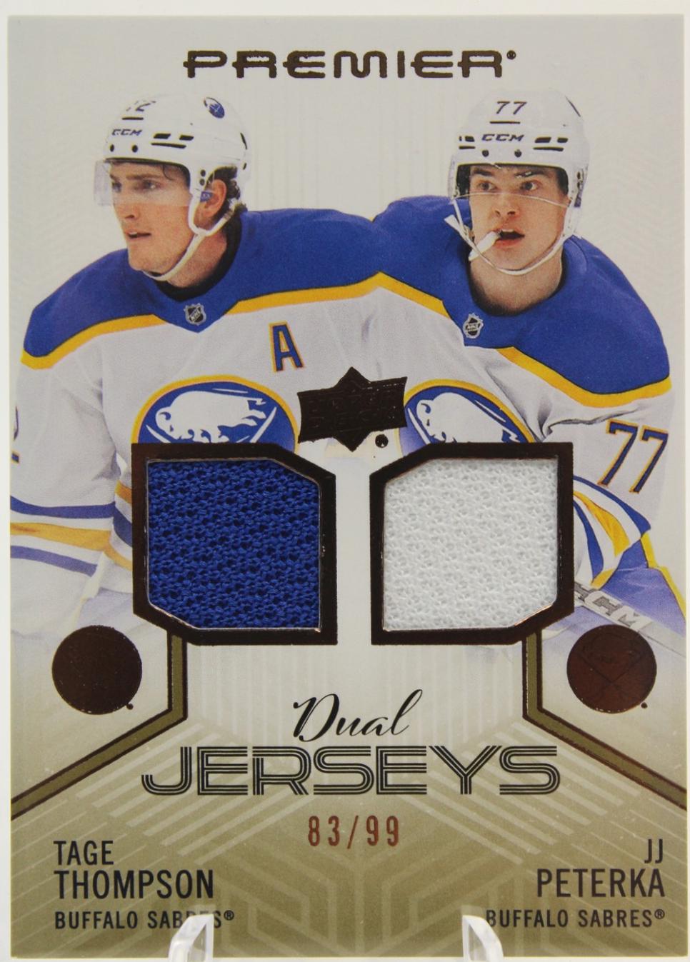 Tage Thompson / JJ Peterka #PD-TP