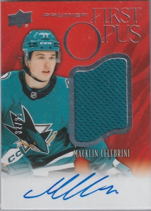 Macklin Celebrini #FO-CE