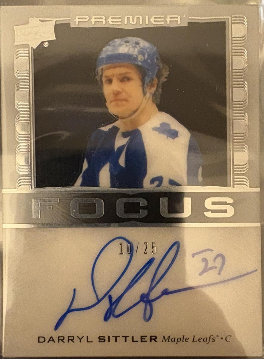 Darryl Sittler #PFA-DS
