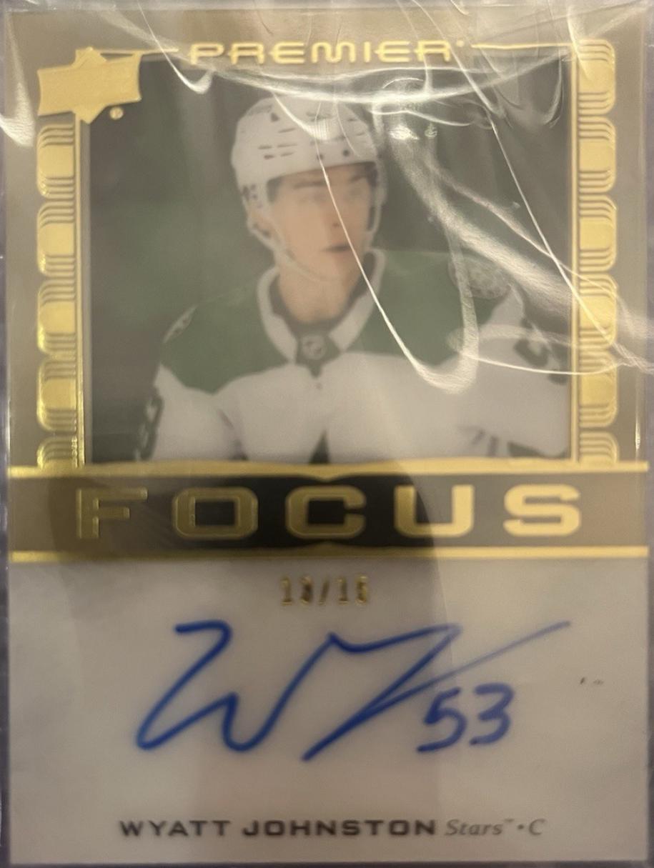 Wyatt Johnston [Gold] #PFA-WJ