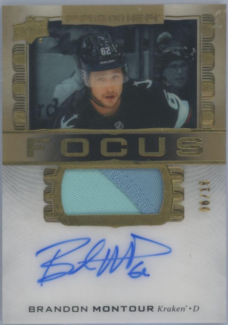 Brandon Montour [Gold] #PFP-MO