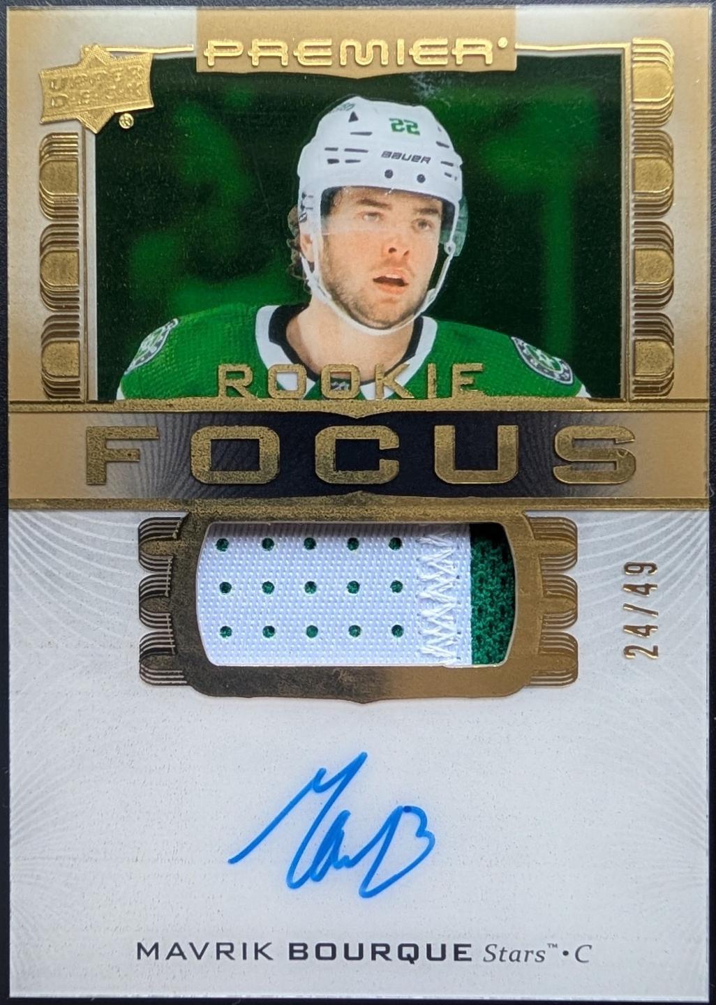 Mavrik Bourque [Gold] #PFR-MB