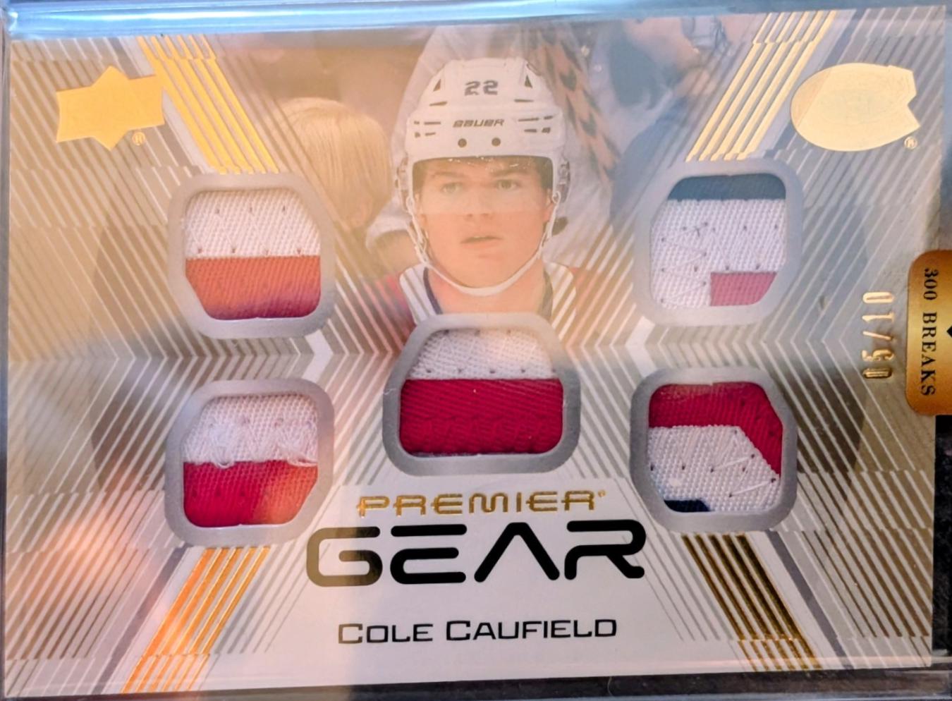 Cole Caufield [Patch] #PG-CC