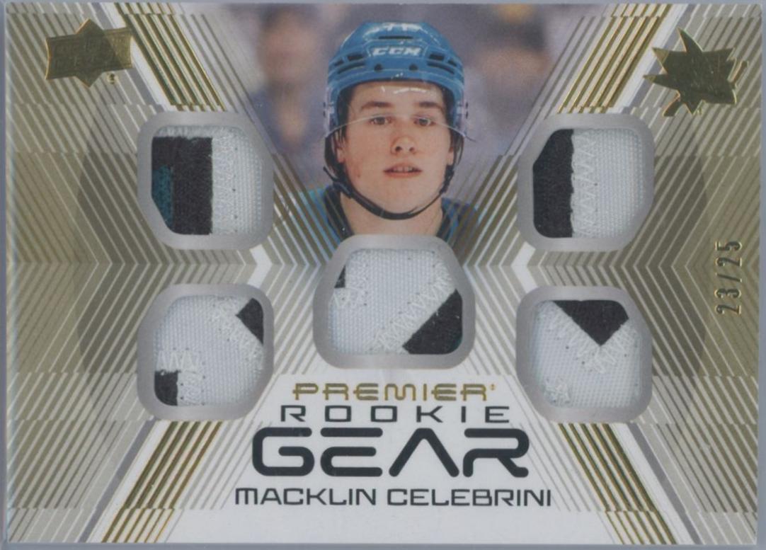 Macklin Celebrini [Patch] #PGR-MC