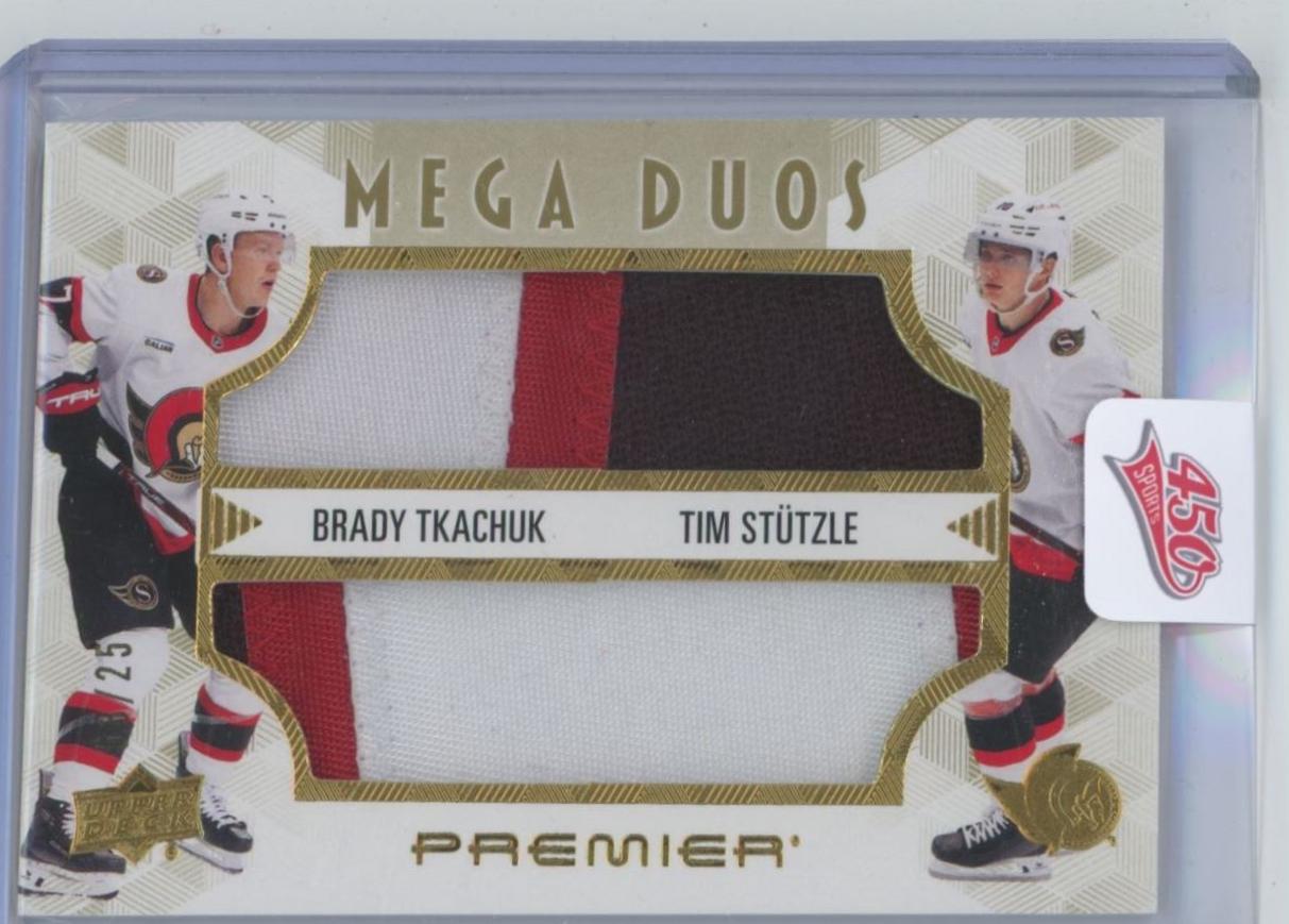 Brady Tkachuk/Tim Stutzle [Patch] #PM2-TS