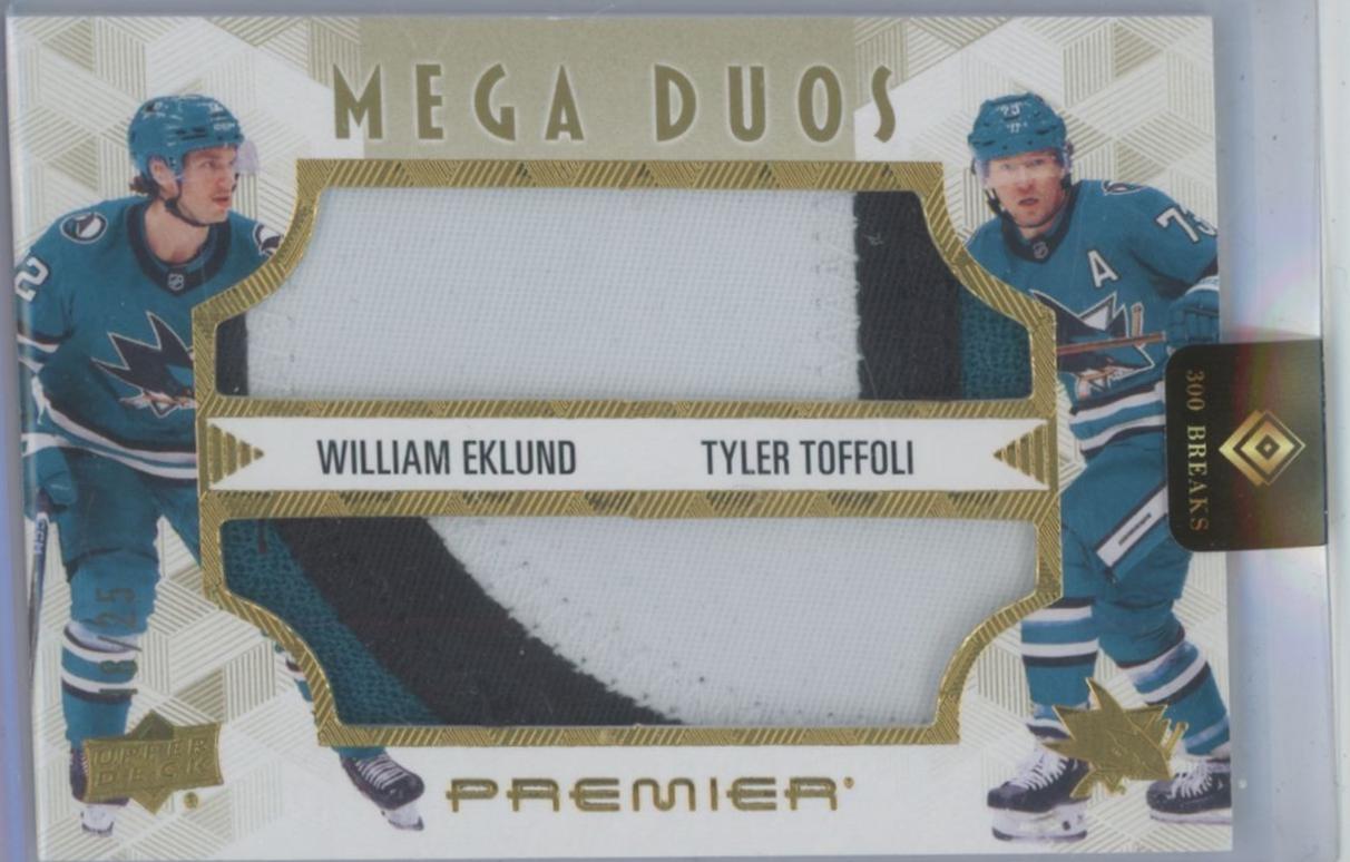 William Eklund/Tyler Toffoli [Patch] #PM2-ET