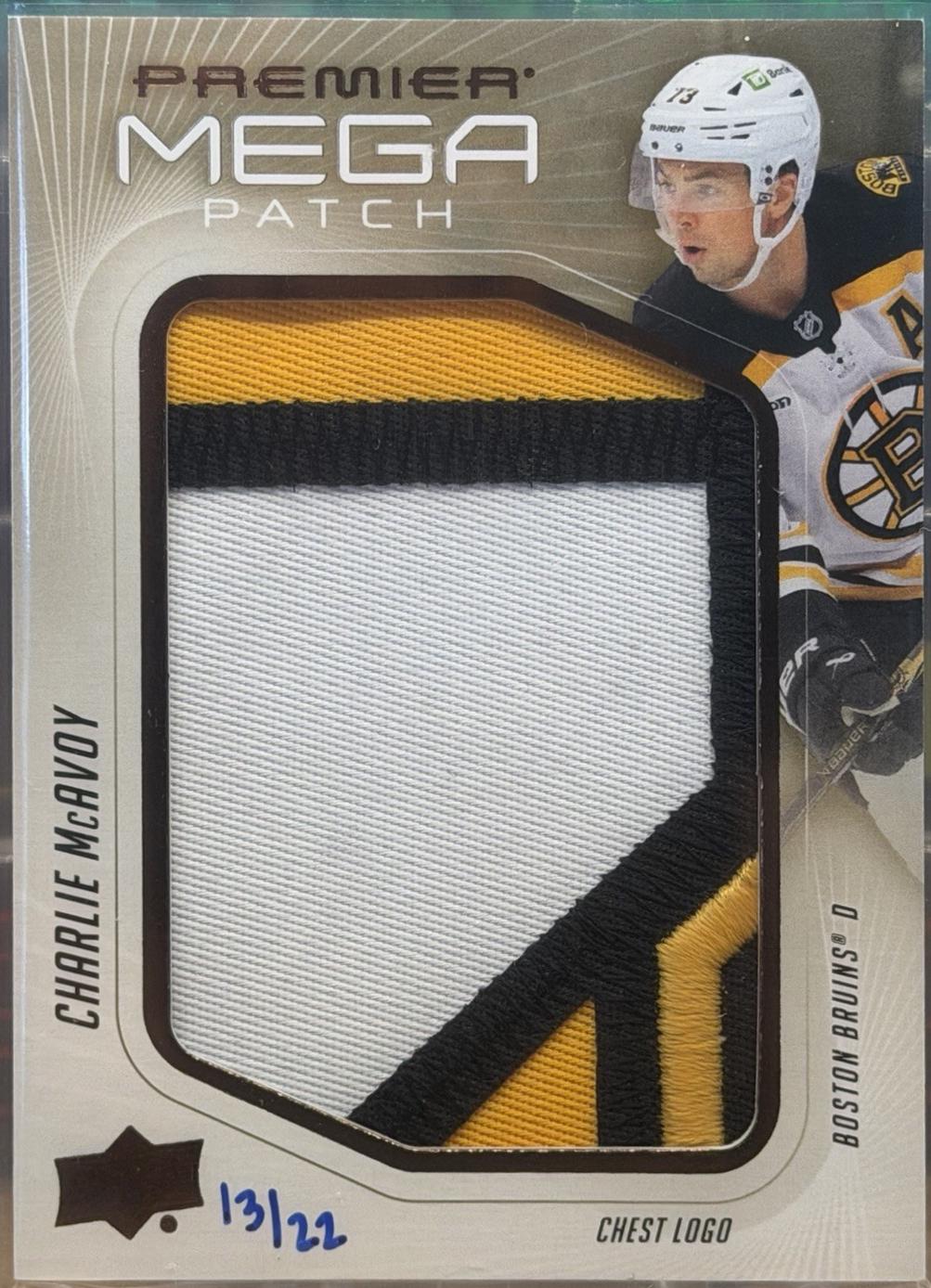 Charlie McAvoy [Chest Logo] #PMP-CM