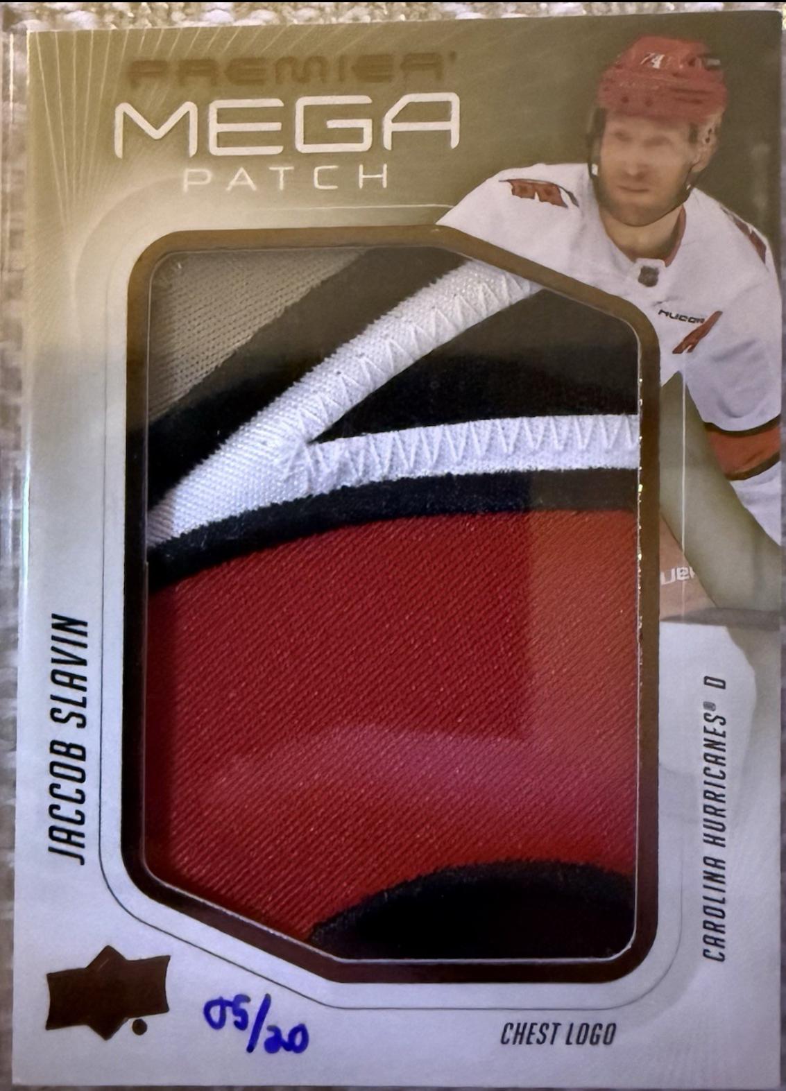 Jaccob Slavin [Chest Logo] #PMP-JS