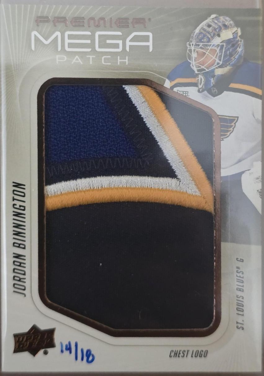 Jordan Binnington [Chest Logo] #PMP-JB