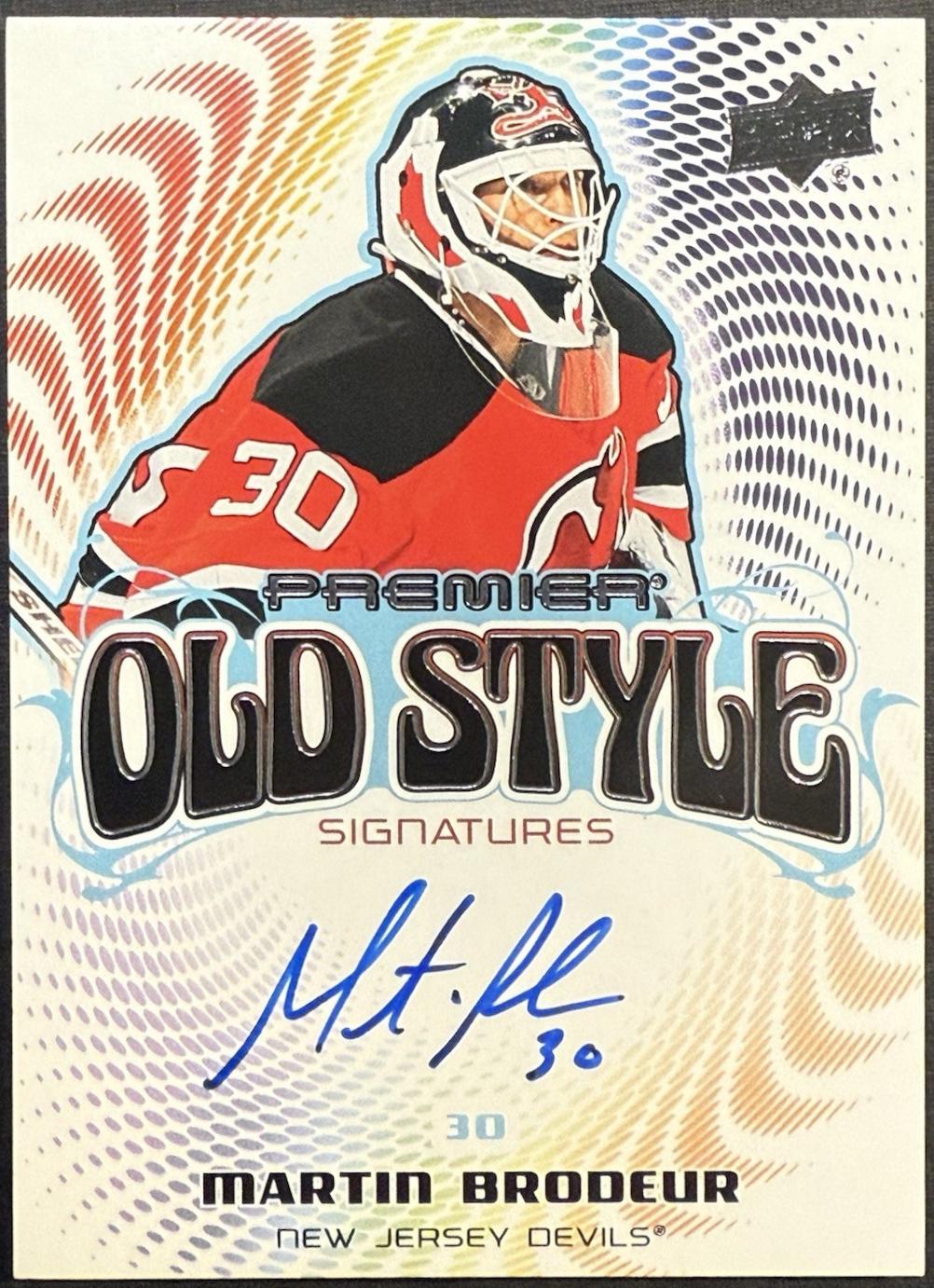 Martin Brodeur #OS-MB