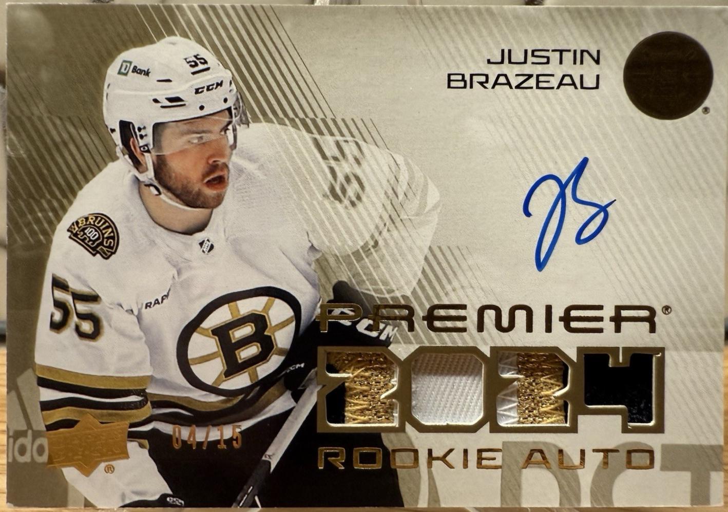 Justin Brazeau [Patch] #PRA-BR