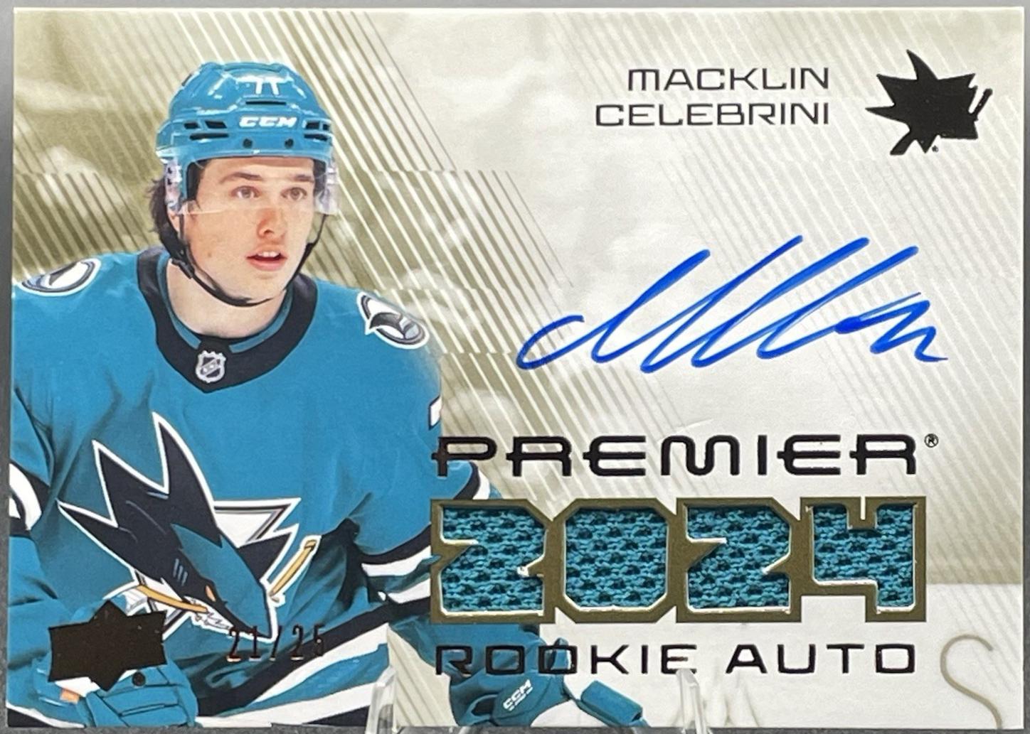 Macklin Celebrini #PRA-CE