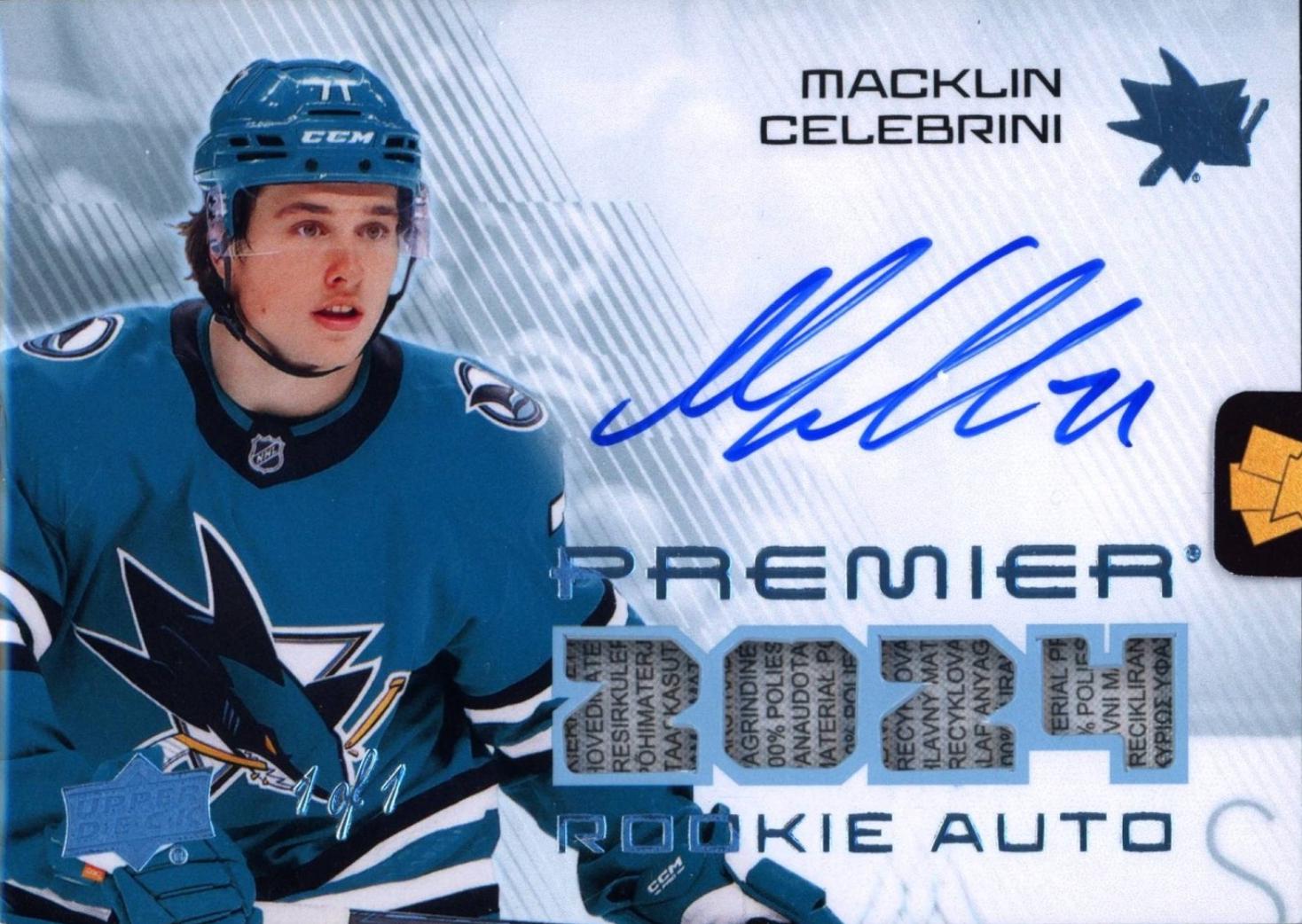 Macklin Celebrini [Tag] #PRA-CE