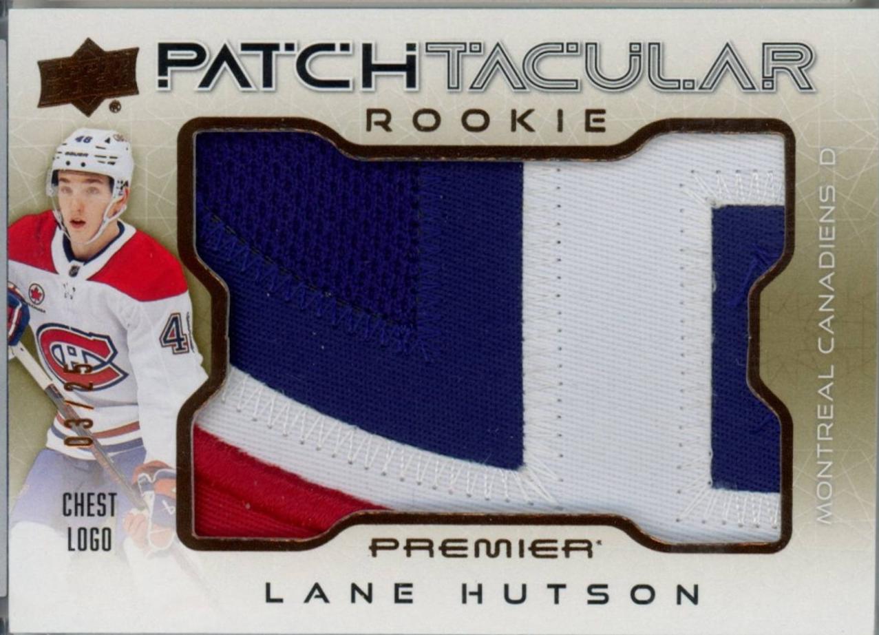 Lane Hutson [Blue Shoulder Logo] #RPT-LH