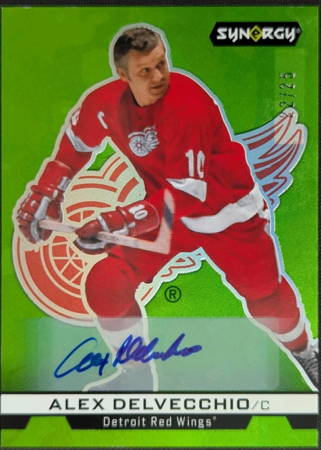 Alex Delvecchio [Green Autograph] #IM-99