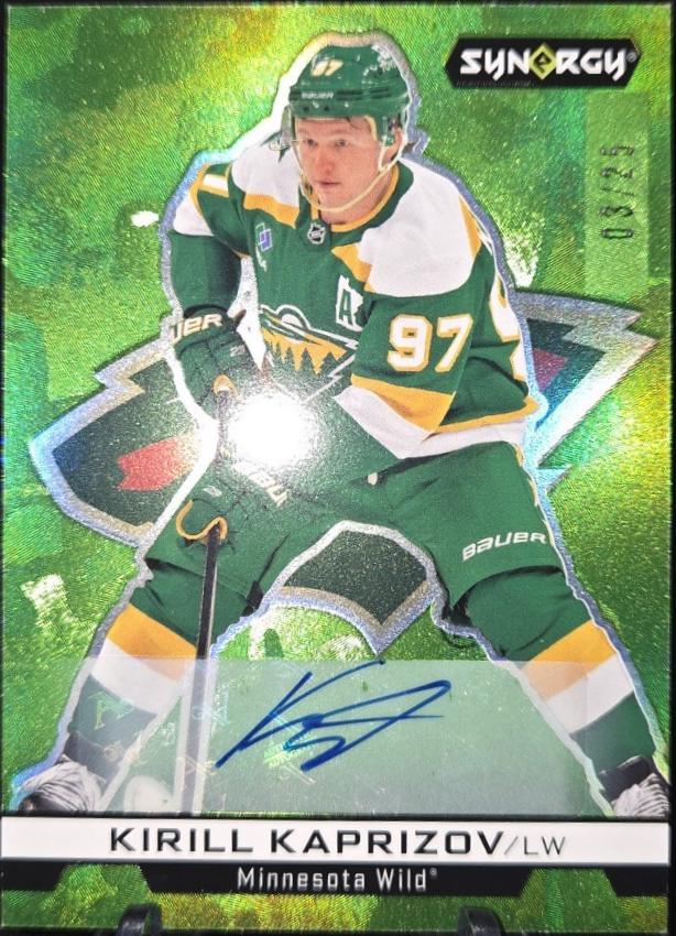Kirill Kaprizov [Green Autograph] #IM-20