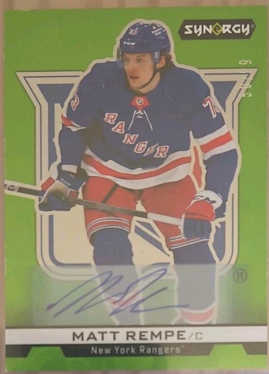 Matt Rempe [Green Autograph] #IM-77