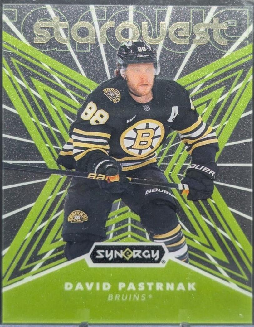 David Pastrnak [Lime Green Tint] #SQ-19