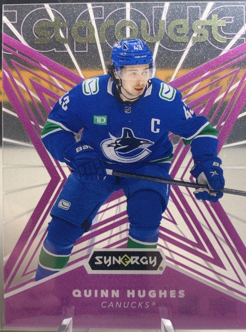 Quinn Hughes [Purple Tint] #SQ-8