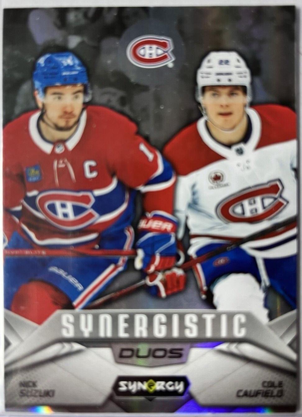 Nick Suzuki / Cole Caufield [Gold] #SD-1