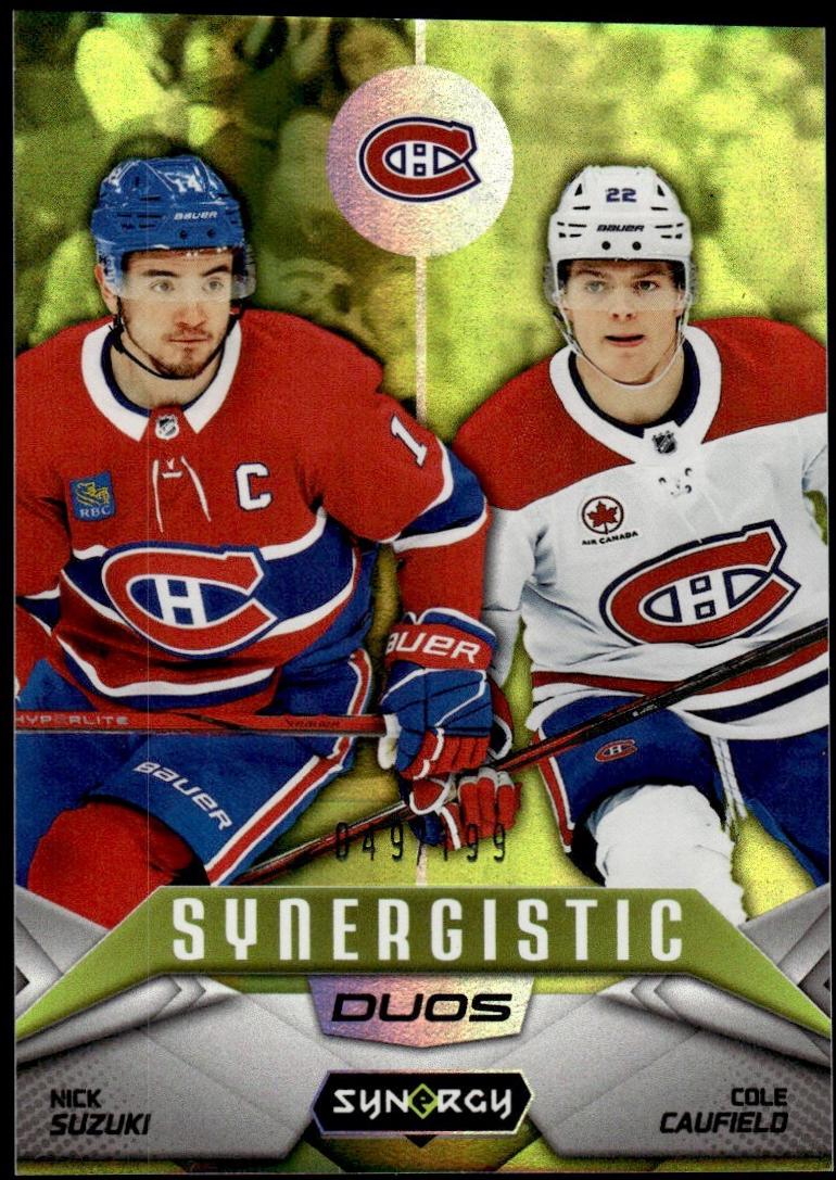 Nick Suzuki / Cole Caufield [Green] #SD-1