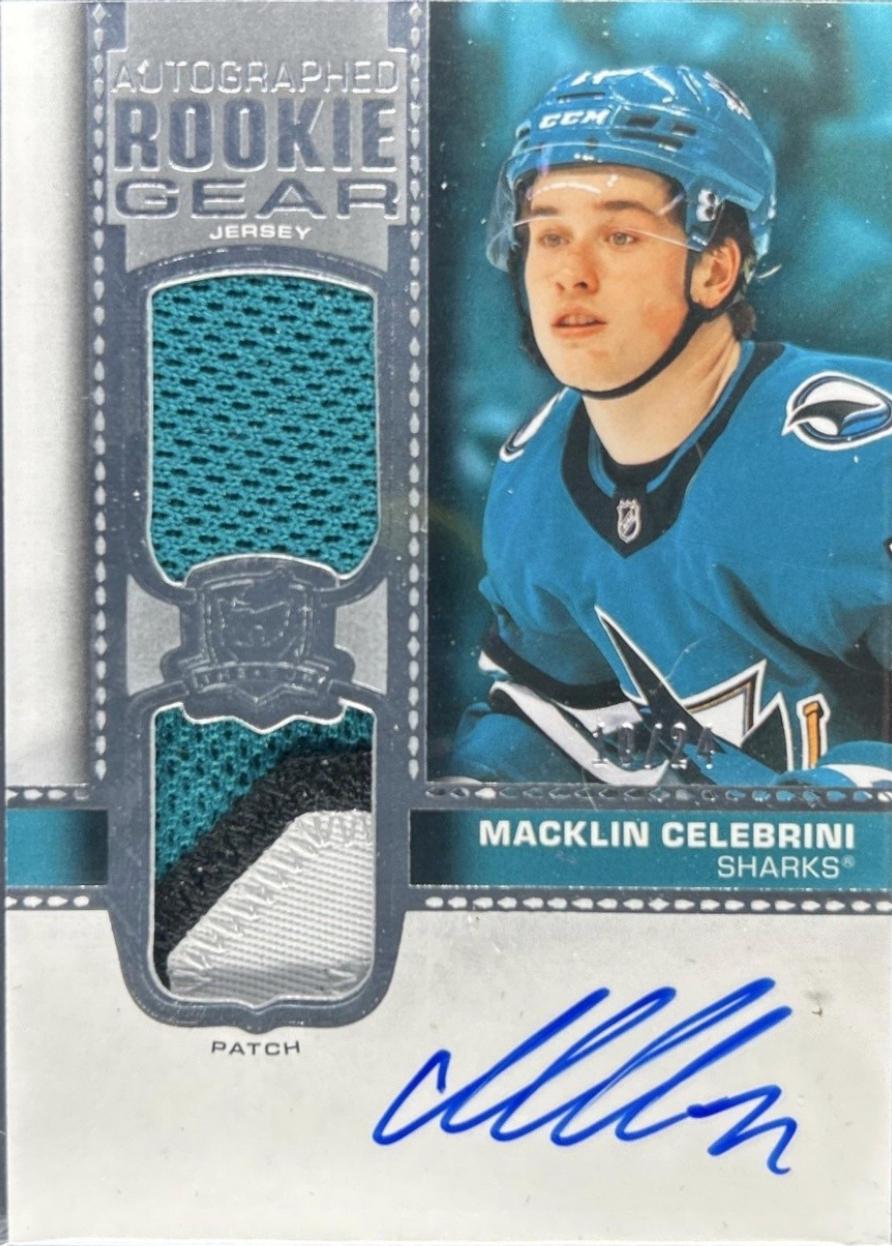 Macklin Celebrini #RG-MC