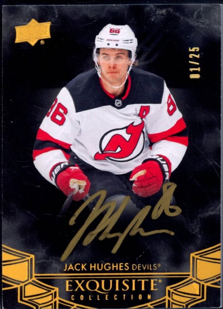 Jack Hughes [Autograph] #EB-35
