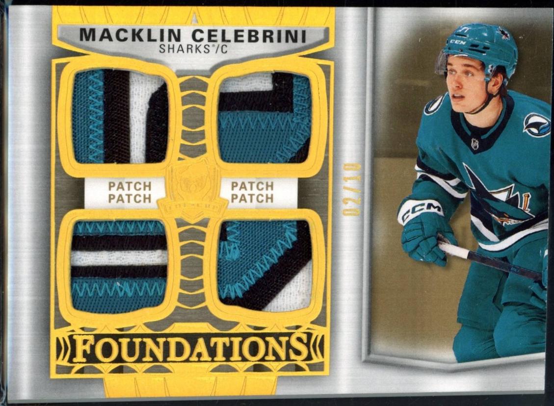 Macklin Celebrini [Patch] #F-MC