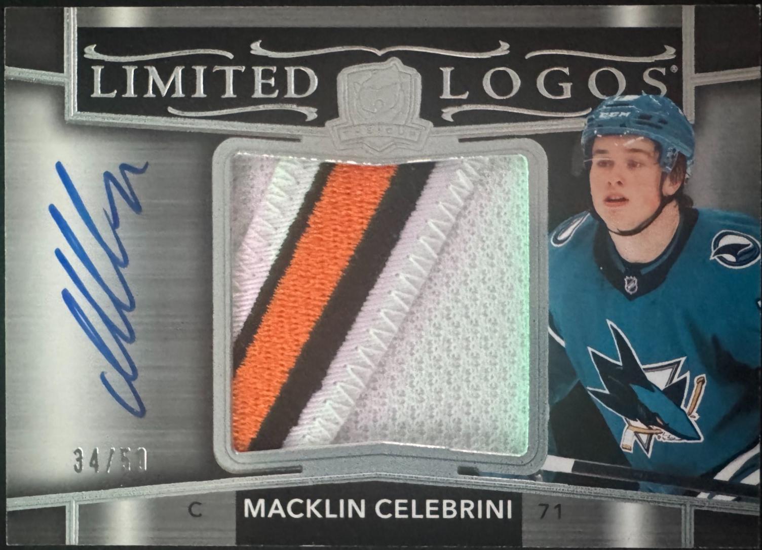 Macklin Celebrini #LL-MC