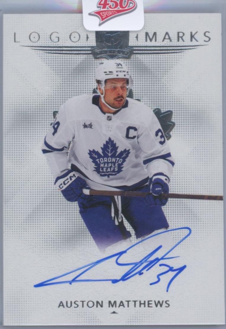 Auston Matthews [Gold Auto Patch] #LM-AM