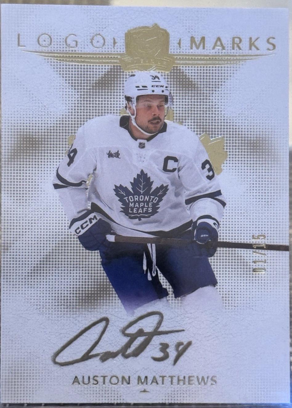 Auston Matthews [Gold] #LM-AM