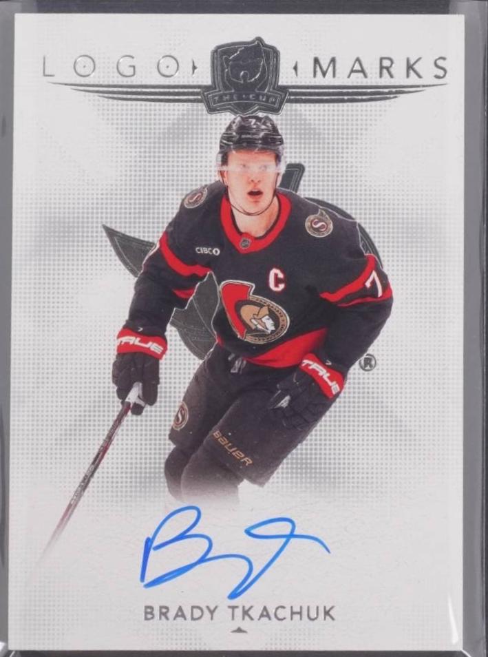 Brady Tkachuk [Gold Auto Patch] #LM-TK