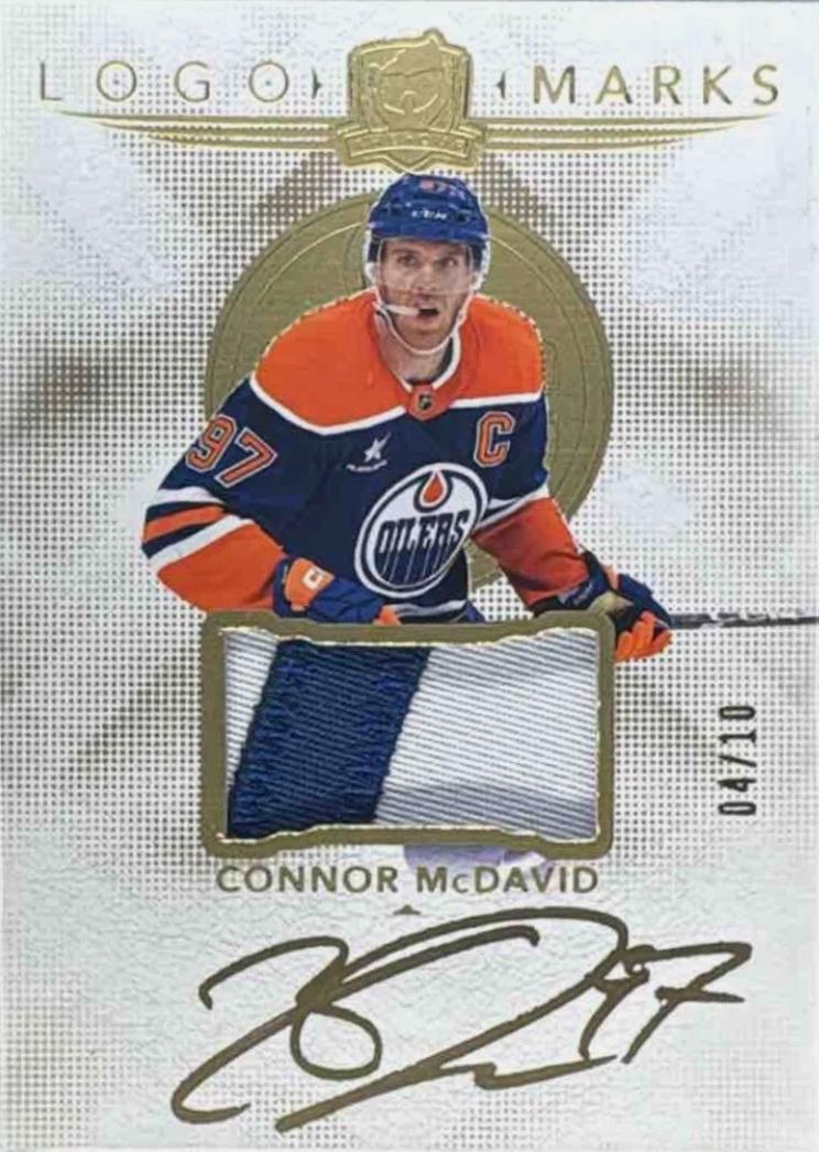 Connor McDavid [Gold Auto Patch] #LM-CM