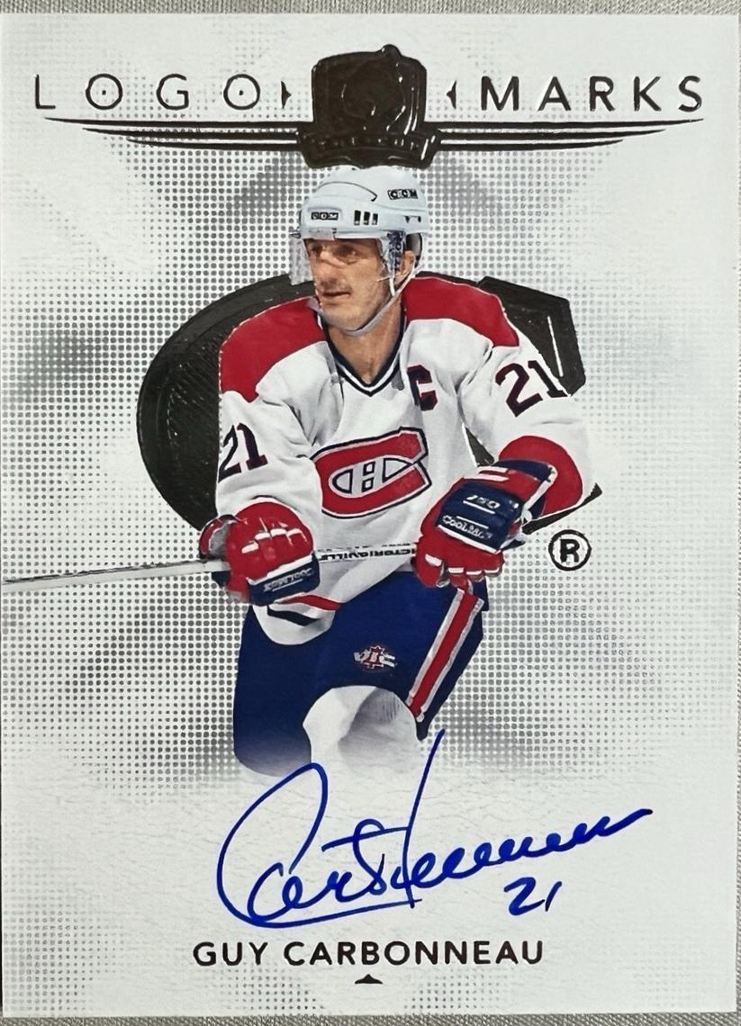 Guy Carbonneau [Gold Auto Patch] #LM-GC