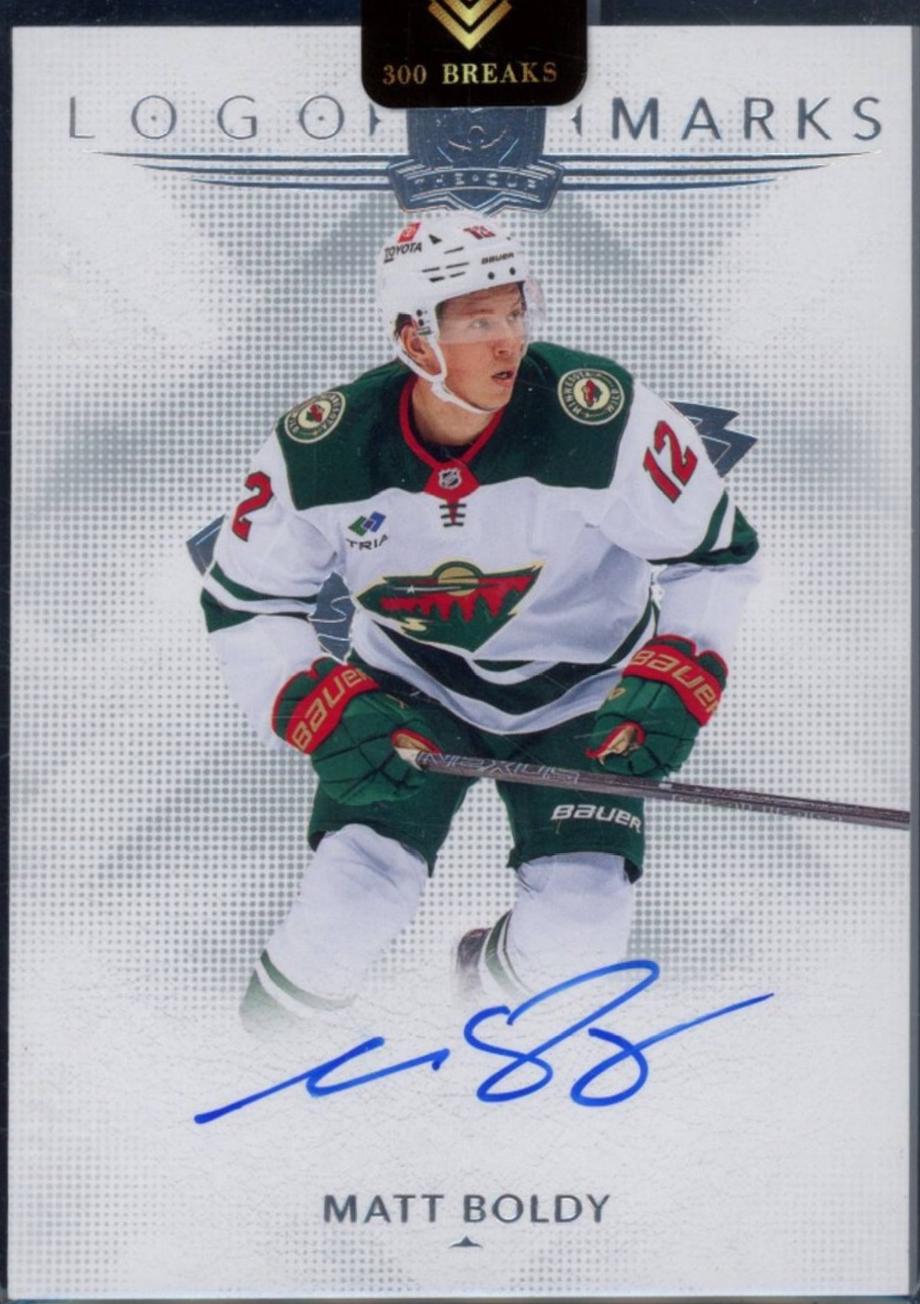 Matt Boldy [Gold Auto Patch] #LM-MB