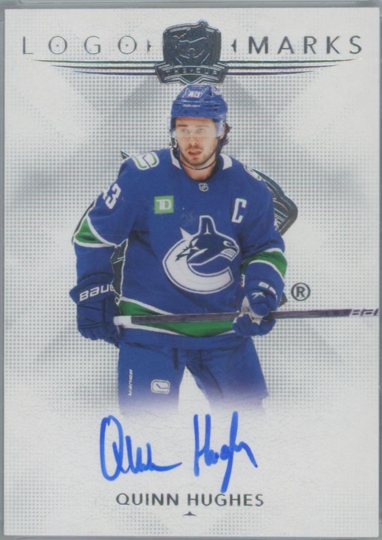 Quinn Hughes [Gold Auto Patch] #LM-QH