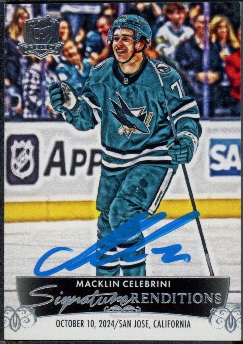 Macklin Celebrini #SR-CE