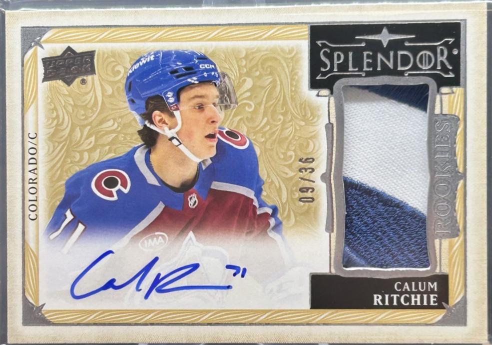 Calum Ritchie [Rookie Autograph] #SP-CR