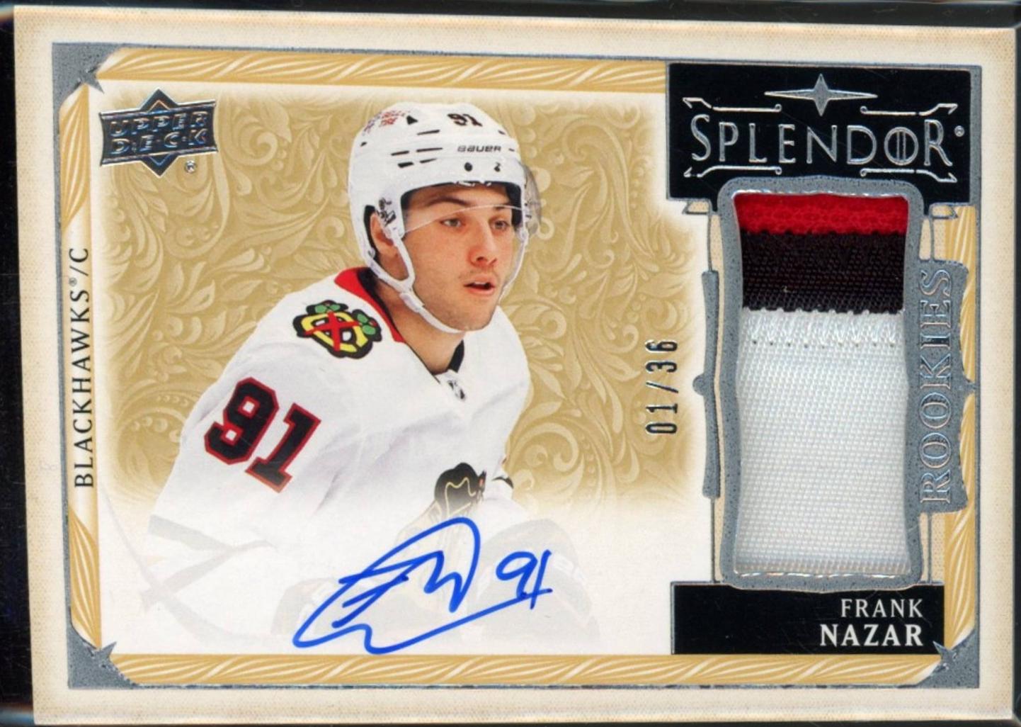 Frank Nazar [Rookie Autograph] #SP-FN
